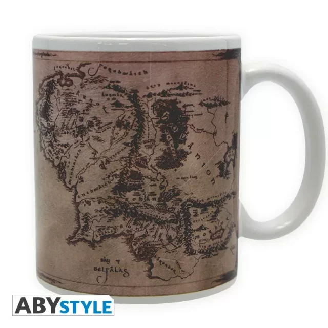 Tasse Lord of the Rings - Map