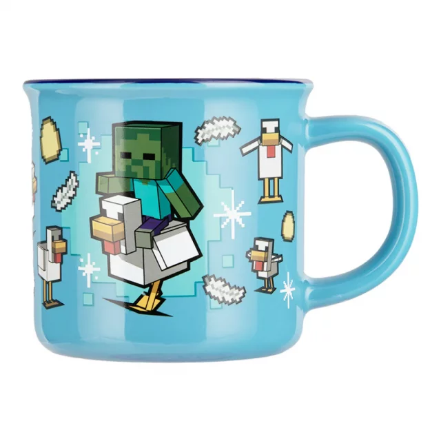 Tasse Minecraft - Chicken Jockey (sich verändernd) - Zaubertasse