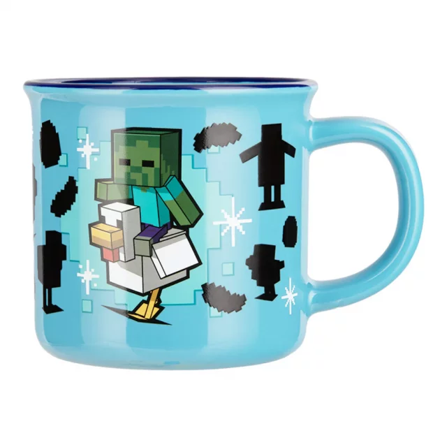 Tasse Minecraft - Chicken Jockey (sich verändernd) - Zaubertasse