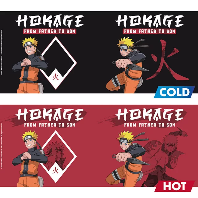 Tasse Naruto Shippuden - From Father to Son (farbwechselnd) - Zaubertasse