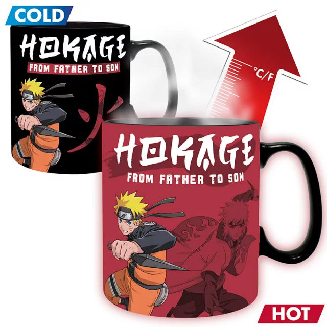 Tasse Naruto Shippuden - From Father to Son (farbwechselnd) - Manga