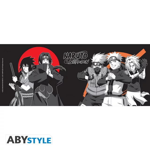 Tasse Naruto Shippuden - Group Group Black & White