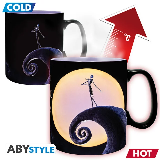 Tasse Nightmare Before Christmas - Jack & Moon (Zaubertasse) - The Nightmare Before Christmas