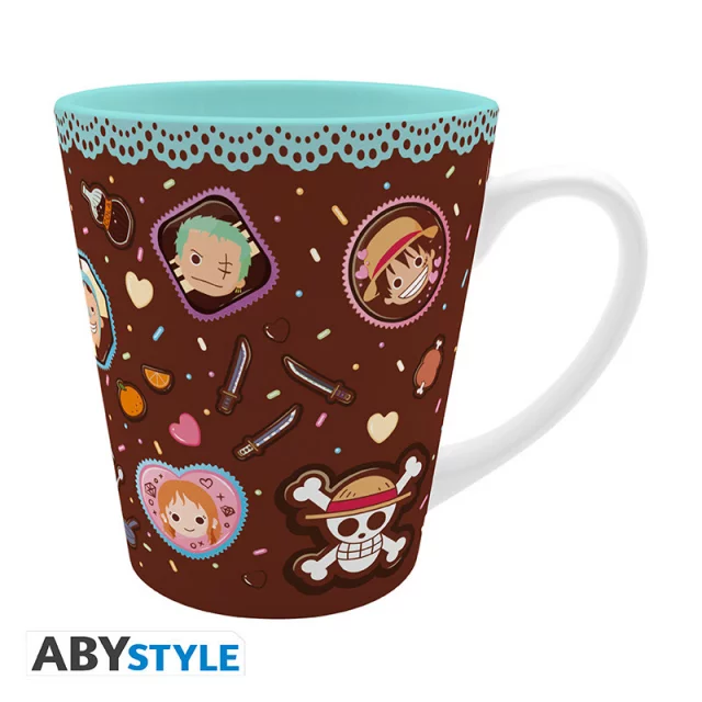 Tasse One Piece - Chibi Whole Cake Island - Zaubertasse