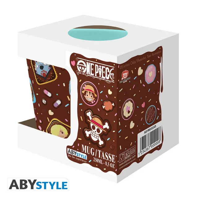 Tasse One Piece - Chibi Whole Cake Island - Zaubertasse