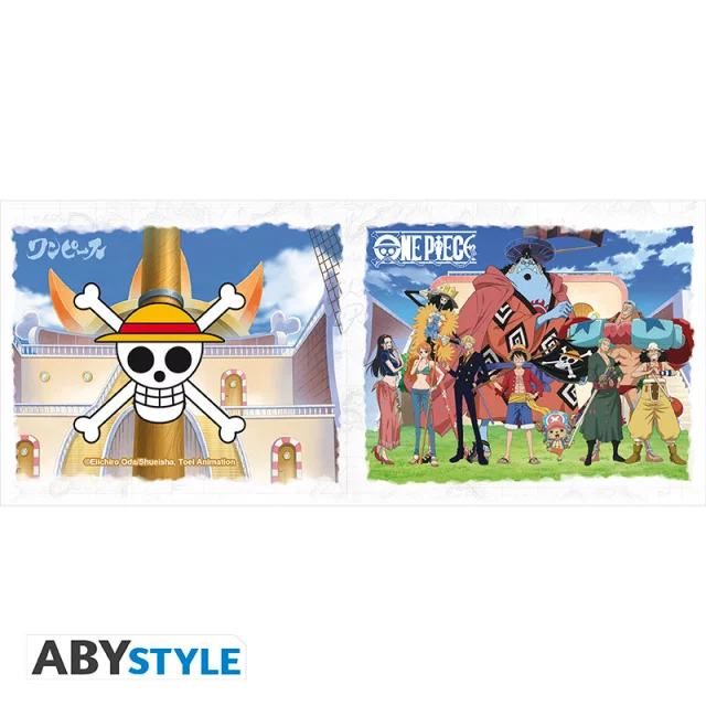 Tasse One Piece - Crew on the Thousand Sunny - Anime