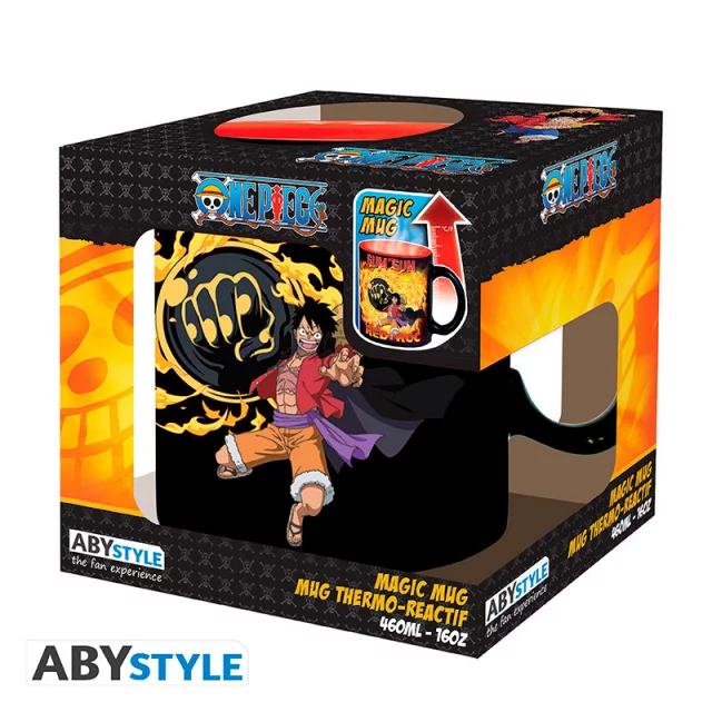 Tasse One PIece - Luffy vs Kaidou (Zaubertasse) - Zaubertasse
