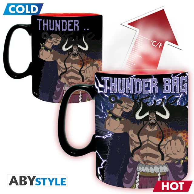 Tasse One PIece - Luffy vs Kaidou (Zaubertasse) - Zaubertasse
