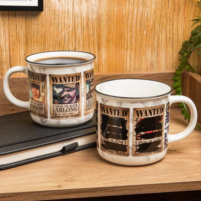 Tasse One PIece - Wanted (Zaubertasse) - Zaubertasse