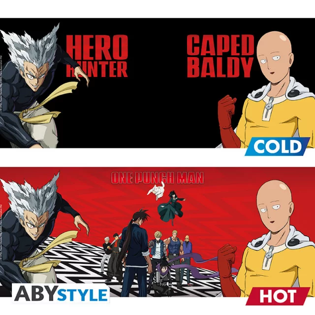 Tasse One-Punch Man - Saitama & Garou (farbwechselnd) - One Punch Man