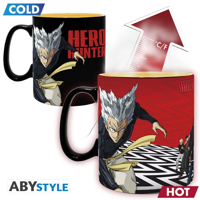 Tasse One-Punch Man - Saitama & Garou (farbwechselnd) - One Punch Man