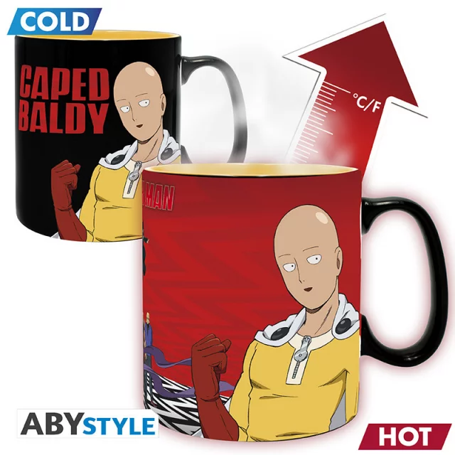 Tasse One-Punch Man - Saitama & Garou (farbwechselnd) - One Punch Man