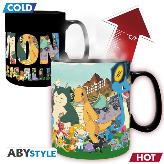Tasse Pokémon - Gotta Catch 'em All (Zaubertasse)