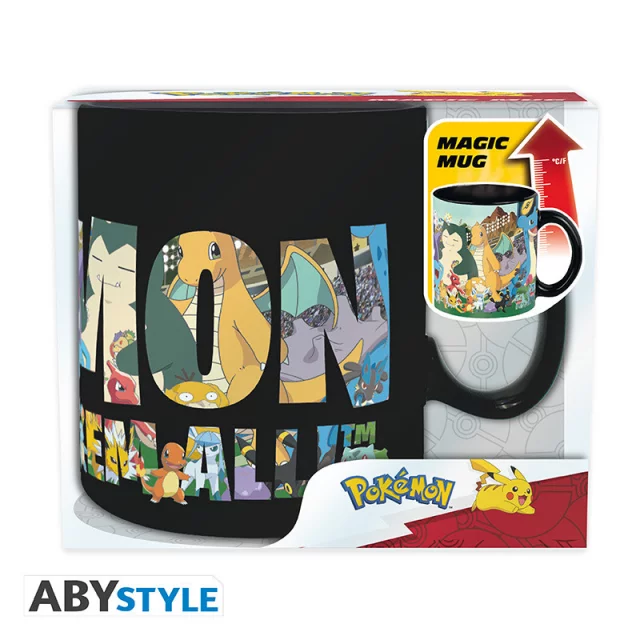 Tasse Pokémon - Gotta Catch 'em All (Zaubertasse)