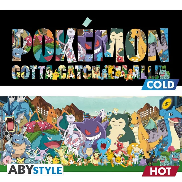 Tasse Pokémon - Gotta Catch 'em All (Zaubertasse)
