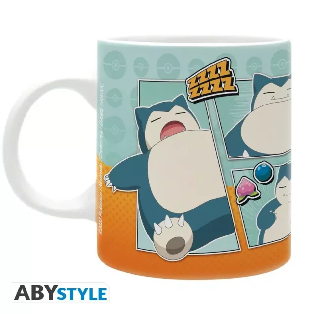 Tasse Pokémon - Snorlax Comic Strip