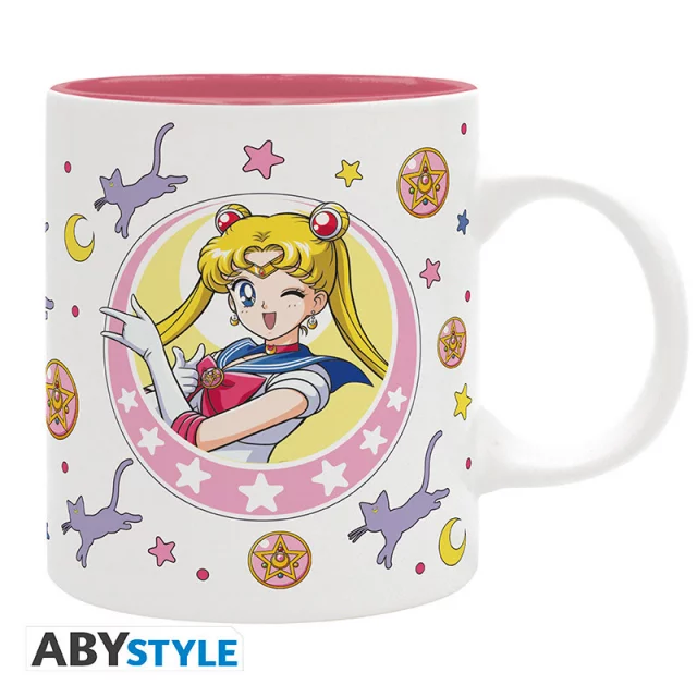 Tasse Sailor Moon - Sailor Moon & Luna (Zaubertasse) - Zaubertasse