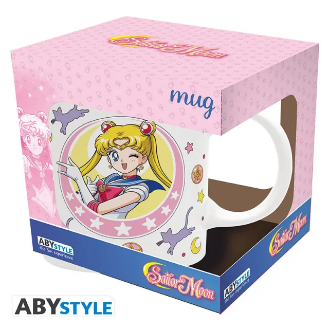 Tasse Sailor Moon - Sailor Moon & Luna (Zaubertasse) - Zaubertasse