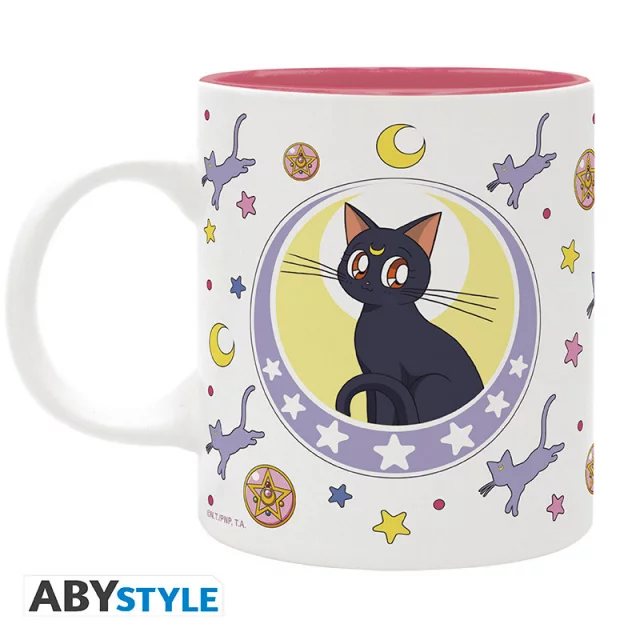 Tasse Sailor Moon - Sailor Moon & Luna (Zaubertasse) - Lilo & Stitch