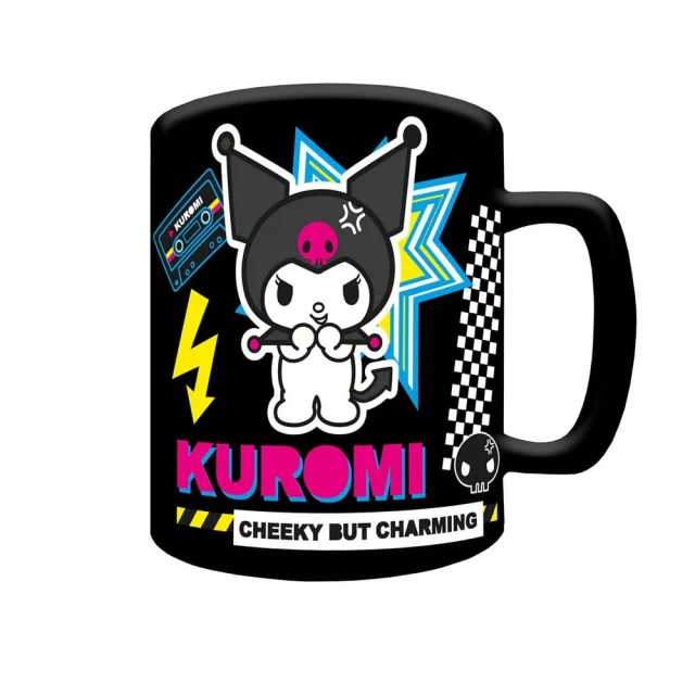 Tasse Sanrio - Kuromi (+ Plüschüberzug)