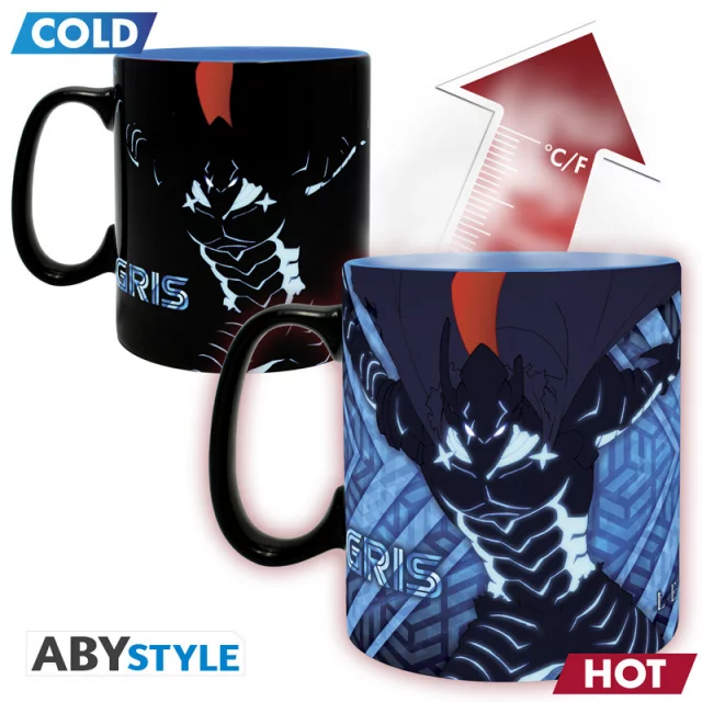 Tasse Solo Leveling - Jinwoo & Igris (farbwechselnd) - Anime