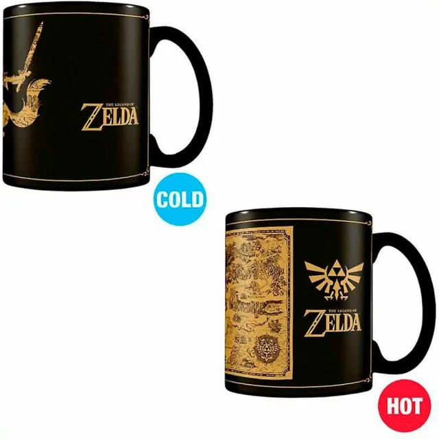 Tasse The Legend of Zelda - Map (Zaubertasse) - Nintendo