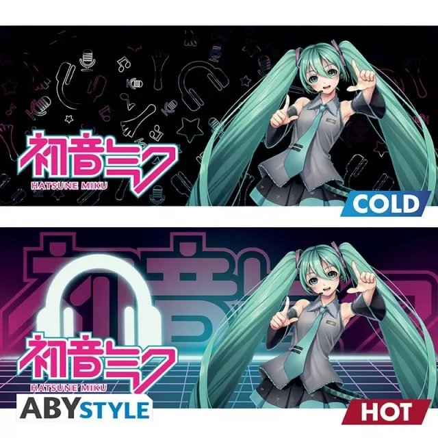 Tasse Vocaloid - Hatsune Miku Logo (Zaubertasse) - Anime