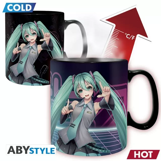 Tasse Vocaloid - Hatsune Miku Logo (Zaubertasse) - Anime