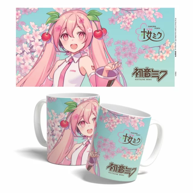 Tasse Vocaloid - Sakura Miku Cherry Blossom - Hatsune Miku