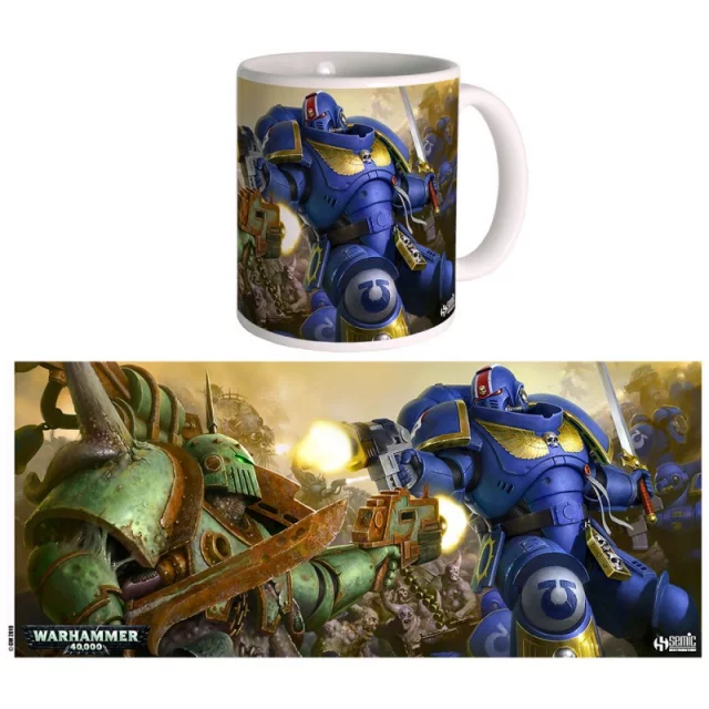 Tasse Warhammer 40,000 - Ultramarines vs Nurgle - Warhammer 40000