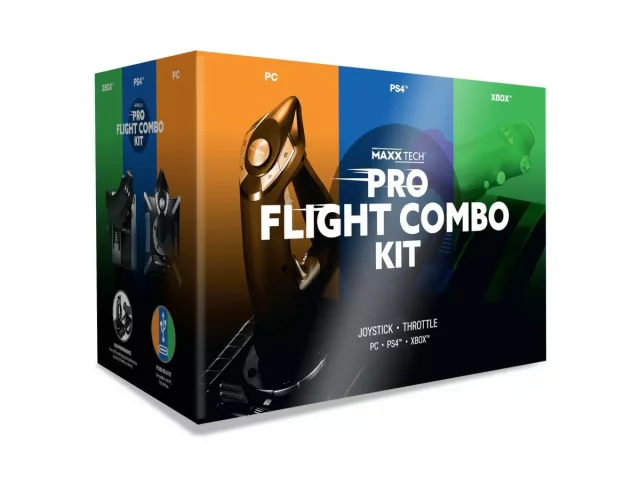 Joystick mit Steuerhebel - Pro Flight Combo Kit - Controller