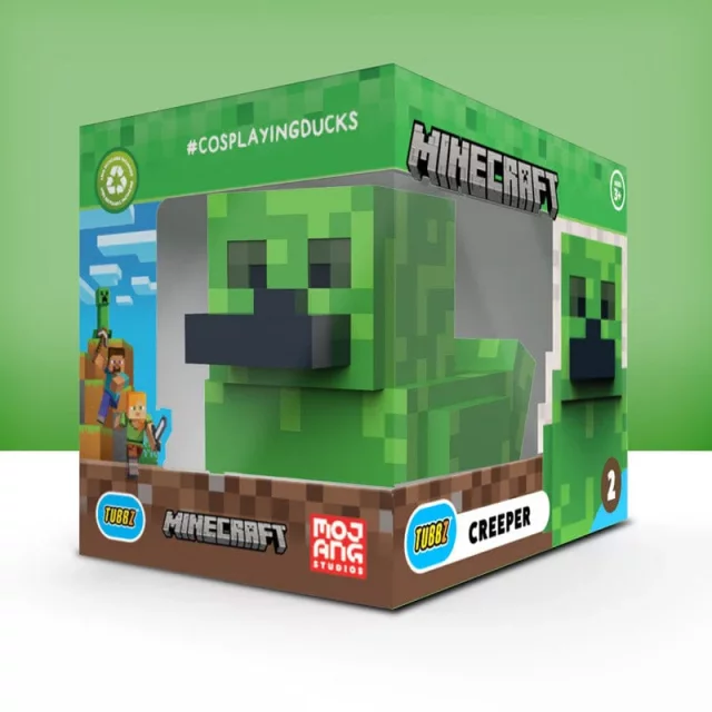 Ente Minecraft - Creeper (TUBBZ Minecraft 2) - Badewannenente