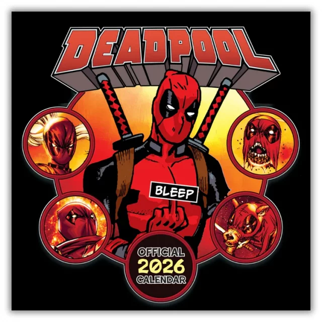 Kalender Deadpool 2026 - Marvel