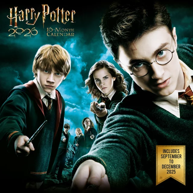 Kalender Harry Potter 2026 (30 cm)