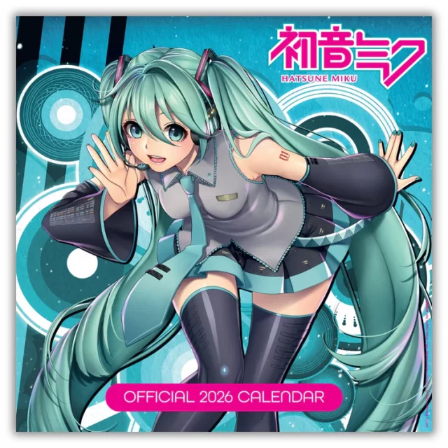 Kalender Hatsune Miku 2026 - Vocaloid