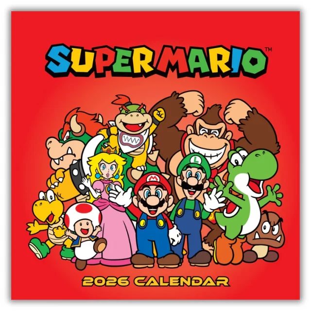 Kalender Super Mario 2026