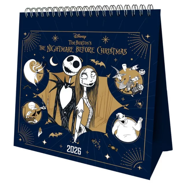 Kalender The Nightmare Before Christmas 2026 (Tischkalender)