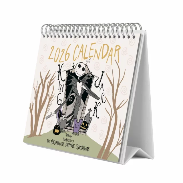 Kalender The Nightmare Before Christmas 2026 (Tischkalender)