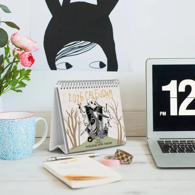 Kalender The Nightmare Before Christmas 2026 (Tischkalender)
