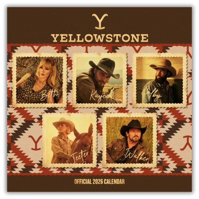 Kalender Yellowstone 2026