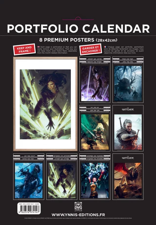 Kalender The Witcher 2025
