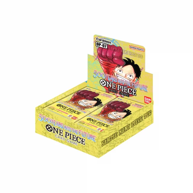 Kartenspiel One Piece TCG - 500 Years in the Future Booster Box (24 boosterů) (ENGLISCHE VERSION) - TCG Sammelkartenspiel