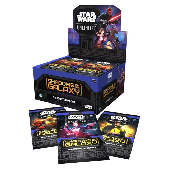 Kartenspiel Star Wars: Unlimited - Shadows of the Galaxy Booster Box (24 Booster) (ENGLISCHE VERSION) - Star Wars: Unlimited: Shadows of the Galaxy