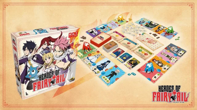 Kartenspiel Fairy Tail - Heroes of Fairy Tail (ENGLISCHE VERSION) - Brettspiel
