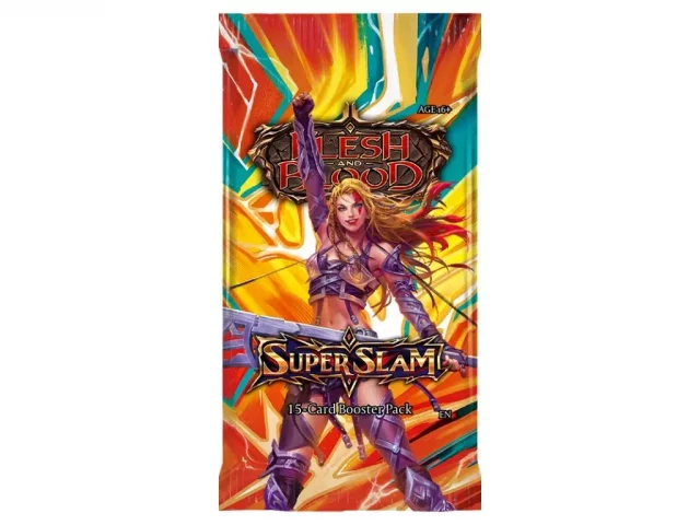 Kartenspiel Flesh and Blood TCG: Super Slam - Booster (ENGLISCHE VERSION) - TCG Sammelkartenspiel