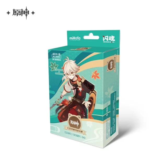 Kartenspiel Genshin Impact TCG - Pre-Built Starter Deck Kaedehara Kazuha (CN) - TCG Sammelkartenspiel