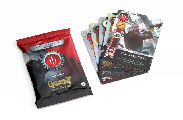 Kartenspiel Gwent - Ballads Legendary Foil Cards - Monsters (10 Karten) ENG (ENGLISCHE VERSION) - GWENT