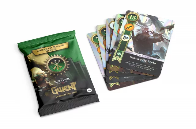Kartenspiel Gwent - Ballads Legendary Foil Cards - Scoia'Tael (10 Karten) ENG (ENGLISCHE VERSION) - GWENT