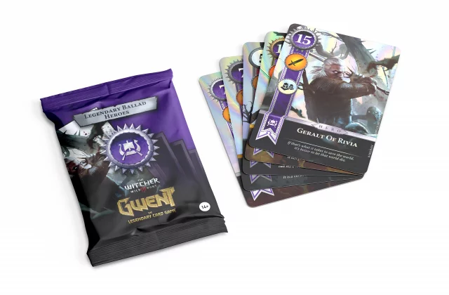Kartenspiel Gwent - Ballads Legendary Foil Cards - Skellige (10 Karten) ENG (ENGLISCHE VERSION) - The Witcher