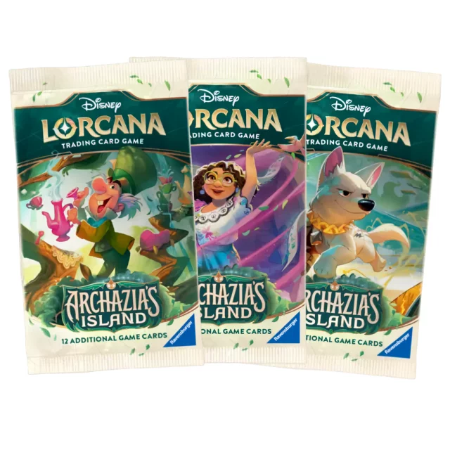 Kartenspiel Lorcana: Archazia's Island - Booster (12 Karten) (ENGLISCHE VERSION) - Disney